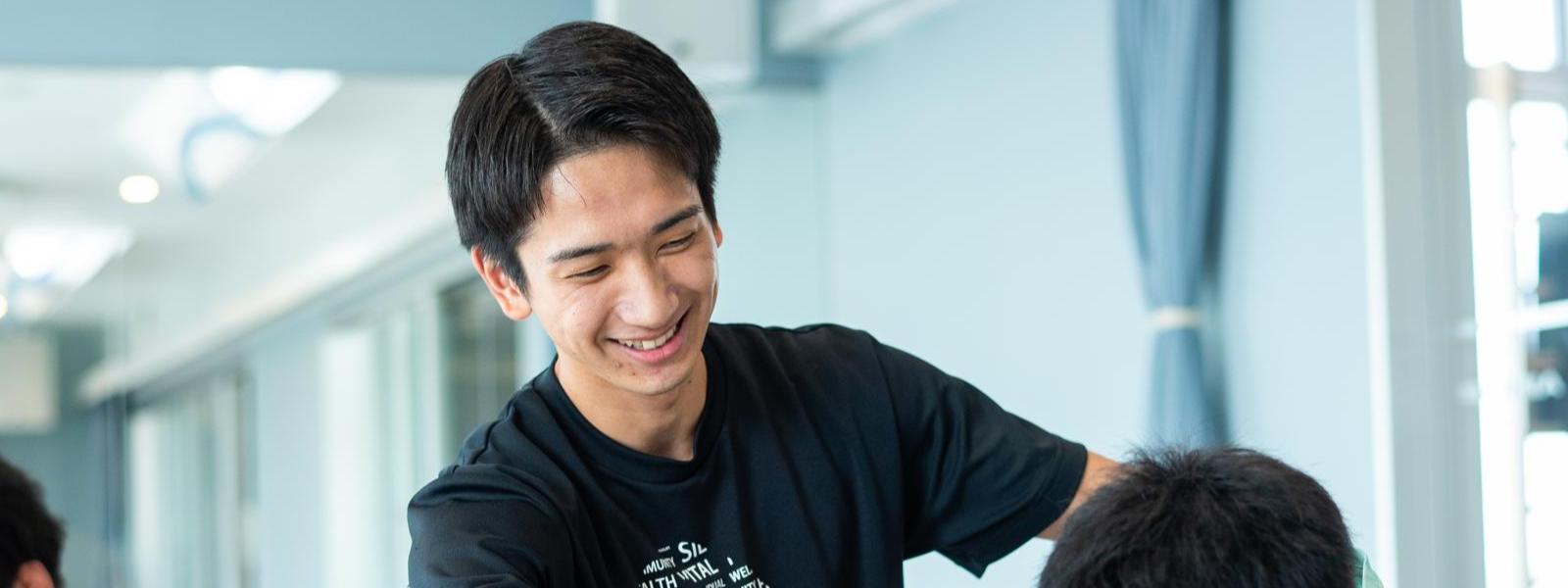 体を動かすことが好きで始めた仕事の奥深さを感じています！